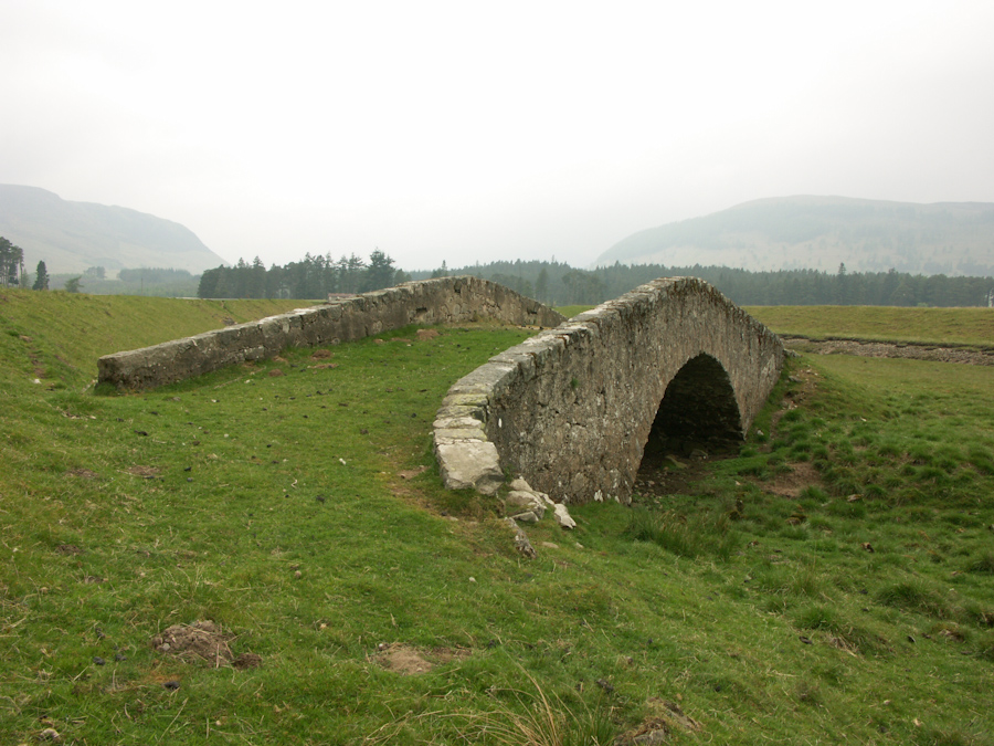 Drochaid A' Bhuilg Bhuidhe, Wade Bridge, Glen Shirra